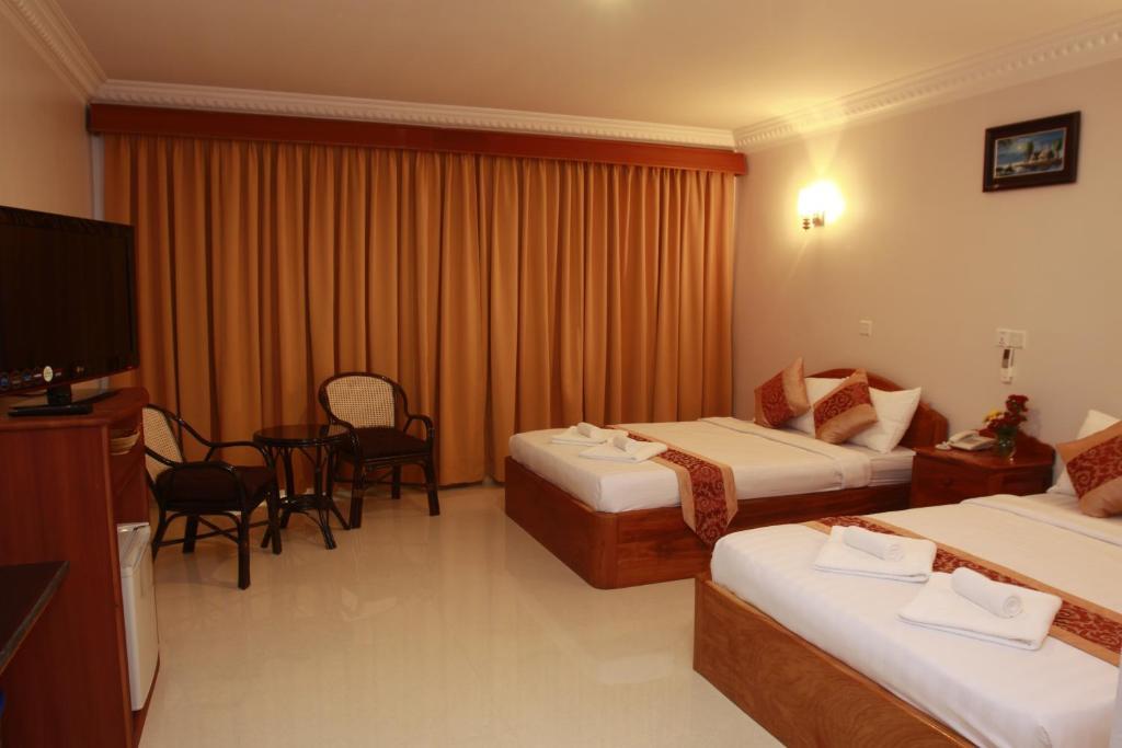 White Beach Hotel Sihanoukville Habitación foto